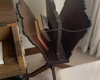 Victorian magazine rack