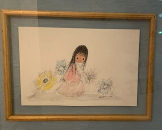 Degrazia watercolor (signed)