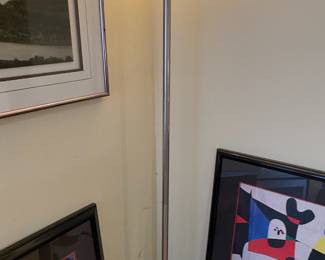 Brushed Steel Floor Lamp