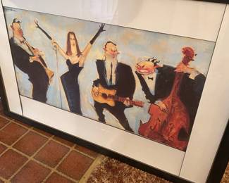 Print of "What You Say Now" Signed by Clifford Bailey