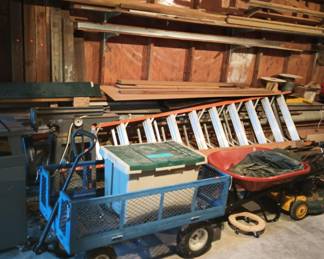 Blue Heavy Duty Cart