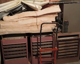 2 Reznor Industrial Heaters