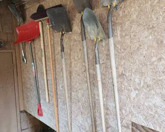 Assortment of Shovels