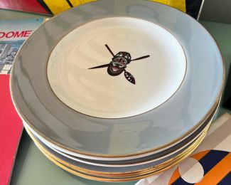 Homer Laughlin Bone China - Tiki Design