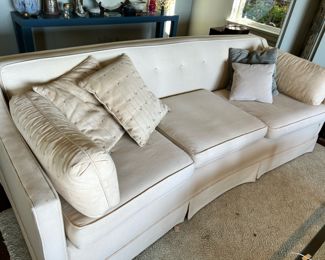 White Fabric Couch
