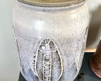 William F. Hahn Stoneware Lidded Jar