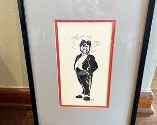 Caricature by Rollin Kirby