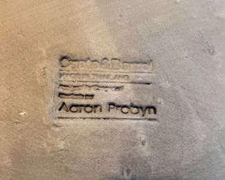 Set of 12 Gray Crate & Barrel (Aaron Robyn) Dinner Plates