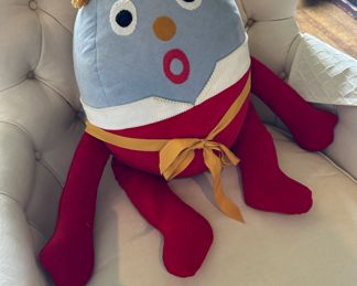 Plush Humpty Dumpty Character