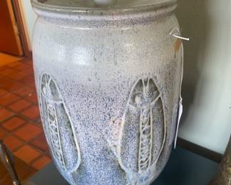 William F. Hahn Stoneware Lidded Jar