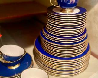 Royal Blue Fintridge China