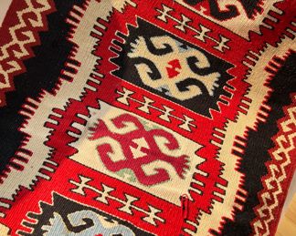 Albanian Kilim Wool Rug