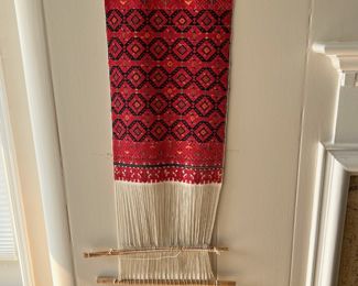 Handwoven Mexican Tapestry Wall Hanging