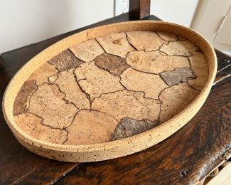 Cork Wood Tray - Made in Portugal