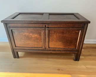 18th Century English Oak Blanket Chest
