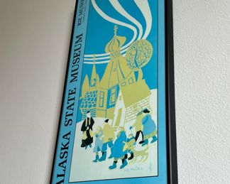 Alaska State Museum Poster - Signed by Rie Munoz