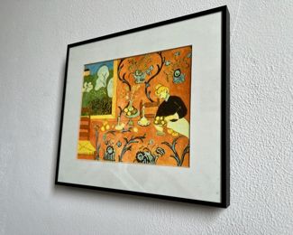 The Red Room Oil on Canvas by Henri Matisse