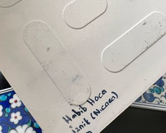 Set of 3 Iznik Tiles - Habib Hook