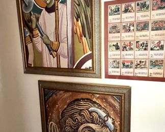 2 Archangel Gabriel Paintings