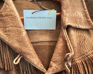 Elk Skin Fringe Jacket