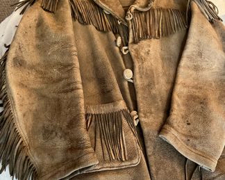 Elk Skin Fringe Jacket