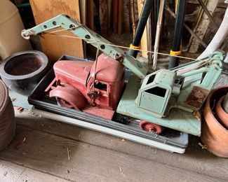 Pressed Steal Toy Truck - Made in Mexico