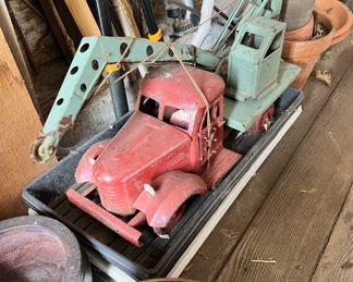 Pressed Steal Toy Truck - Made in Mexico