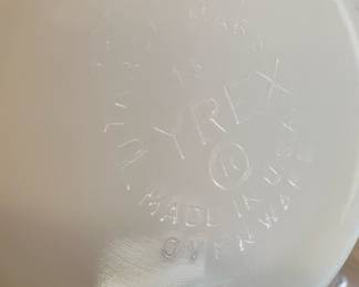 Pyrex mixing bowl - Red/Orange Polka Dot Design - #13