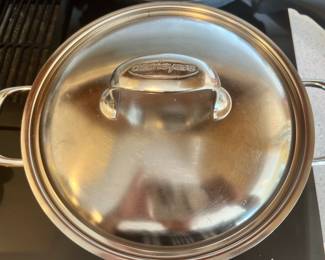 Demeyere Lidded Stainless Steel Pot