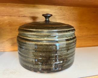 Sam Scott Pottery Lidded Jar/Canister