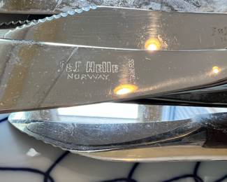 Helle Norway Stainless/Teak Set of Butter Knives