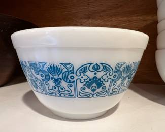 Pyrex Blue Horizon Pattern -#1