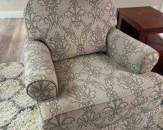 Ethan Allen Devonshire Swivel Glider - Fabric - P7257
