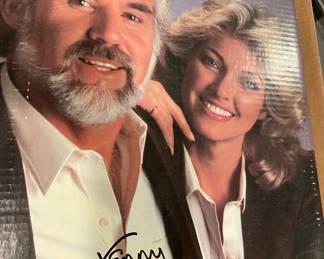 Kenny Rogers Red Leather Cowboy Boots