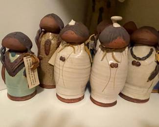 Val Knight Studio Pottery - Stoneware Figurines