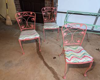 Wrought Iron Chairs