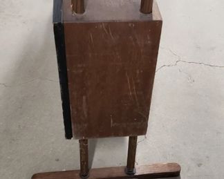 Custom MCM Solid Wood with Gold Plastic Inserts Bookcase/Display Case 47"W x 77.5"H x 8.25"D Was $795 Now $650