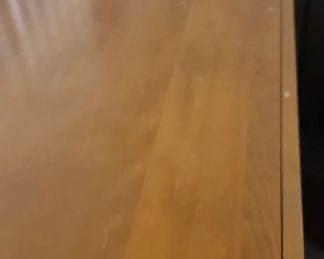 MCM Mid Century 2 pc Cabinet with Original Hardware (Missing 1 glass from top) Bottom 33"W x 20"D x 32"H Top 31"W x 33"H x 13"D $495