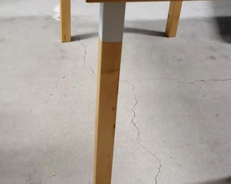 IKEA Sture Wood 2 pc Desk with Revolving Multi-Function Work Space Measures: Bottom 47.25"W x 29.5"D x 28.5"H Top 45.75"W x 15.875"D x 29"H   $175