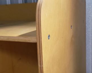 IKEA Sture Wood 2 pc Desk with Revolving Multi-Function Work Space Measures: Bottom 47.25"W x 29.5"D x 28.5"H Top 45.75"W x 15.875"D x 29"H   $175