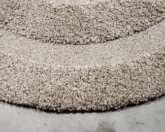Safavieh Florida Shag Collection Round 5' x 5' Diameter Beige Rug Clean   $85