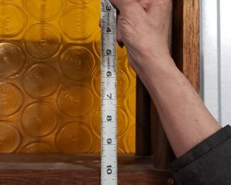 Custom MCM Solid Wood with Gold Plastic Inserts Bookcase/Display Case 47"W x 77.5"H x 8.25"D Was $795 Now $650