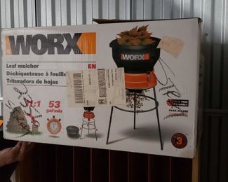 Worx Model#WG430 Leaf Mulcher with Flex-a-line $95