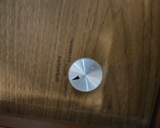 Vintage 1967 Magnavox Console Stereo Radio Works Call