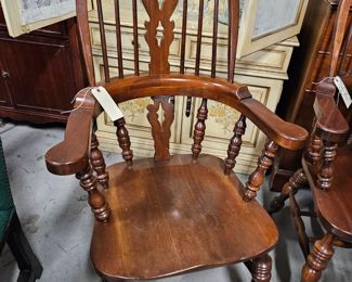 (2) Harden Solid Wood Armchairs $295 each $550 for Pair