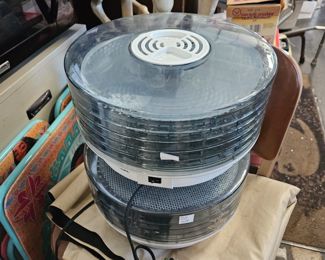 2 Salton Electric 120v Dehydrators $25 Each