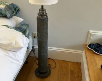 WALL PAPER ROLL STANDING LAMP