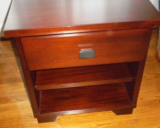 1 of 2 matching side cabinets