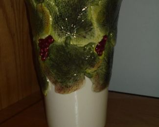 3 pc matching tray/bowl & vase