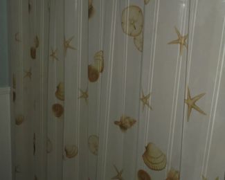 Matching shower curtain